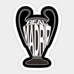 Real Madrid Champion Illustration Sticker